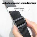 For JBL Flip 7/6 Bluetooth Speaker Portable Protective Case With Single Shoulder Strap, Black 3