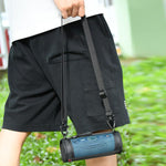 For JBL Flip 7/6 Bluetooth Speaker Portable Protective Case With Single Shoulder Strap, Black 3