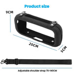 For Bose SoundLink Flex 1/2 Generation Speaker Protective Cover EVA Shoulder Strap, Style 3 Black