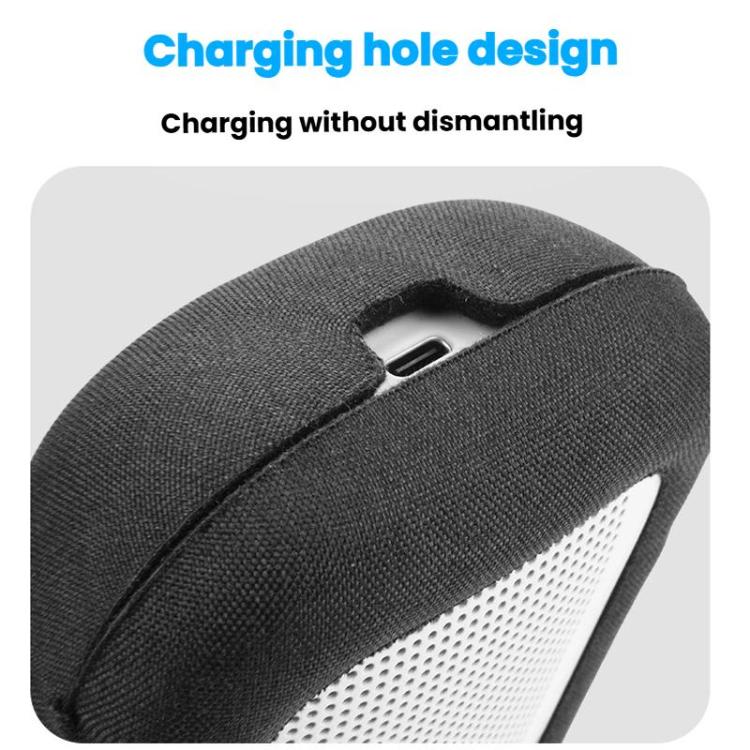 For Bose SoundLink Flex 1/2 Generation Speaker Protective Cover EVA Shoulder Strap, Style 3 Black