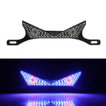 Motorcycle License Plate Screw Light Universal Decorative Accessory Headlight for Customization, Triangle Light White Yellow Flashing, Triangle Light Red Blue Flashing, Semicircular Light White Yellow Flashing, Semicircular Light Red Blue Flashing     ...