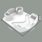 For Meta Quest 3S / 3 / 2 iplay HBV-641 Handle Storage Rack VR Headset Charging Stand With LED Light