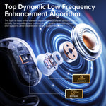 144 Languages AI Smart Translation Bluetooth Earphones With Digital Display Charging Case