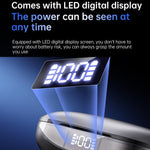 144 Languages AI Smart Translation Bluetooth Earphones With Digital Display Charging Case