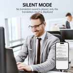 144 Languages AI Smart Translation Bluetooth Earphones With Digital Display Charging Case