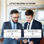 144 Languages AI Smart Translation Bluetooth Earphones With Digital Display Charging Case