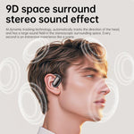 144 Languages AI Smart Translation Bluetooth Earphones With Digital Display Charging Case