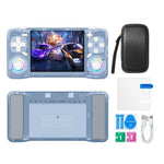 XF35H 3.5-Inch Retro Handheld Game Console With Linux System And RGB Light Pocket Video Game Player, 64G, 128G