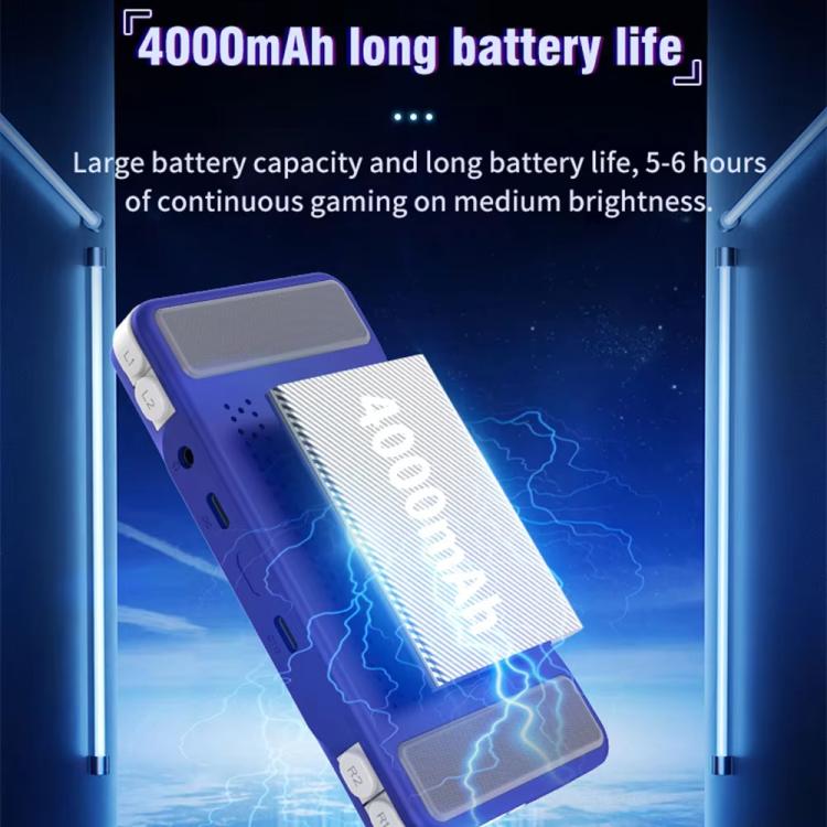 XF35H 3.5-Inch Retro Handheld Game Console With Linux System And RGB Light Pocket Video Game Player, 64G, 128G