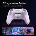 EasySMX D10 Wireless Gaming Controller with Dual-Mode Triggers & TMR Hall Effect Joysticks Charging Dock for PC/Switch/Phone/Steam