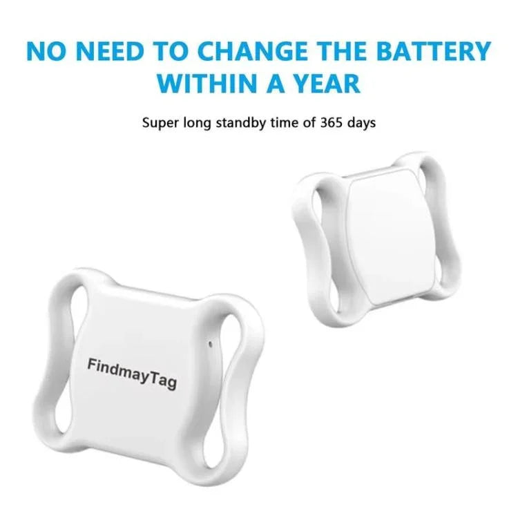 GPS Tracker For Cats & Dogs Global Real-Time Tracking Collar Anti-Loss Waterproof Pet Locator Compatible Findmytag APP