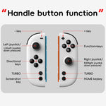For Nintendo Switch JOY-05 Split Controllers TMR Hall Effect Joysticks, 6-Axis Motion & RGB Lighting