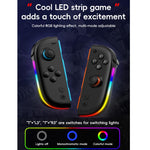 For Nintendo Switch JOY-05 Split Controllers TMR Hall Effect Joysticks, 6-Axis Motion & RGB Lighting