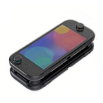 For Nintendo Switch 2 Console Crystal Storage Case Organizer Anti-Scratch Travel Box With 14 Game Card Slots, Host case Clear White, Host case Clear Black