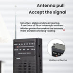 FM/AM Full-Band Channel Pocket Portable Pointer Radio Player