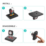 For Apple Watch / Earphone AhaStyle PT117-1 Charging Dock Plastic Storage Stand Without Charger