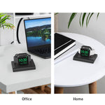 For Apple Watch / Earphone AhaStyle PT117-1 Charging Dock Plastic Storage Stand Without Charger