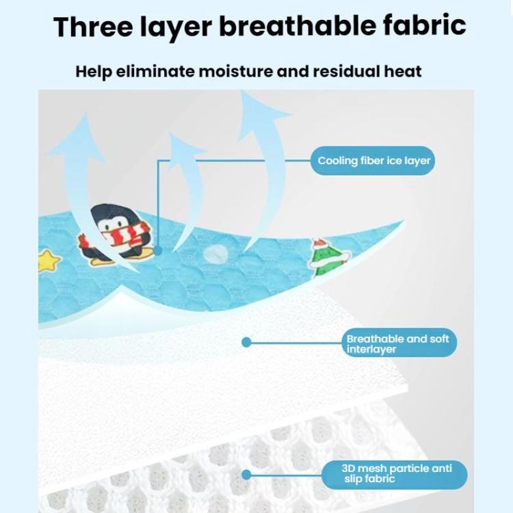 Car Cat Sleeping Pads Cool Mats For Pets, 40x30cm, 50x40cm, 65x50cm, 78x55cm, 105x70cm