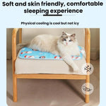 Car Cat Sleeping Pads Cool Mats For Pets, 40x30cm, 50x40cm, 65x50cm, 78x55cm, 105x70cm
