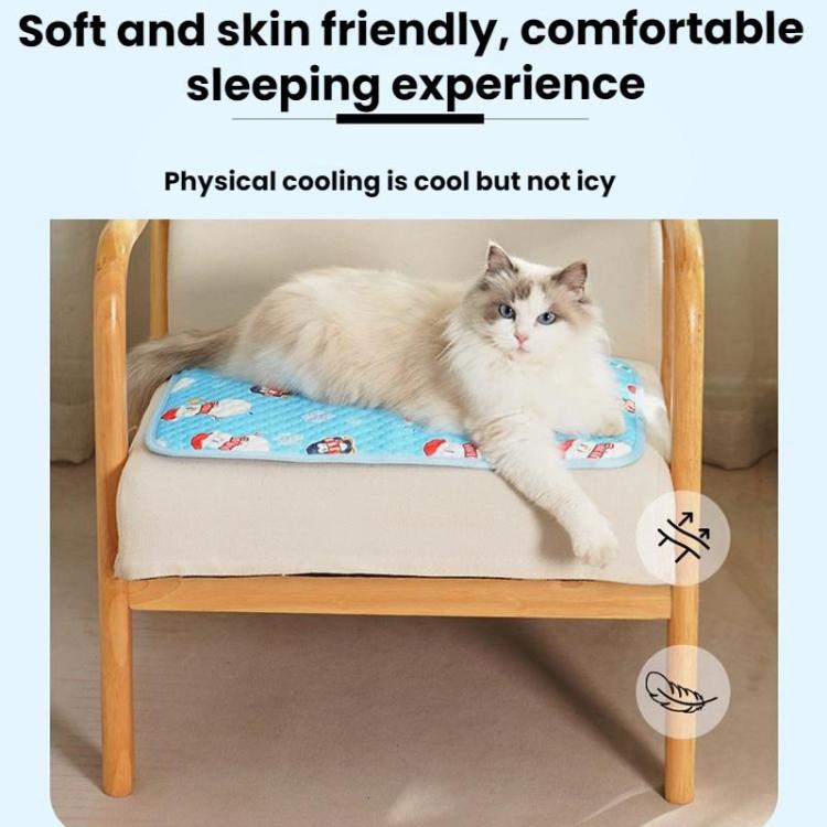 Car Cat Sleeping Pads Cool Mats For Pets, 40x30cm, 50x40cm, 65x50cm, 78x55cm, 105x70cm