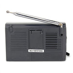 Kchibo 10-Band AM/FM/SW Portable Radio with High-Fidelity Speaker Compact Mini Multi-Band Receiver, KK-9803