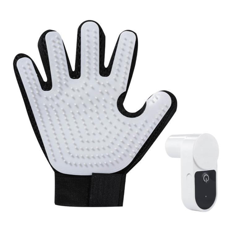 Pet Bath Cleaning Cat Gloves With Spray Bottle