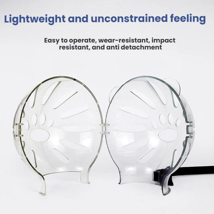 Cat Space Hood Anti-Bite Mouth Cover + Second-Generation Foot Cover, Small Light Green, Small Pink, Small Light Blue, Large Light Green, Large Pink, Large Light Blue