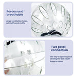 Cat Space Hood Anti-Bite Mouth Cover + Second-Generation Foot Cover, Small Light Green, Small Pink, Small Light Blue, Large Light Green, Large Pink, Large Light Blue