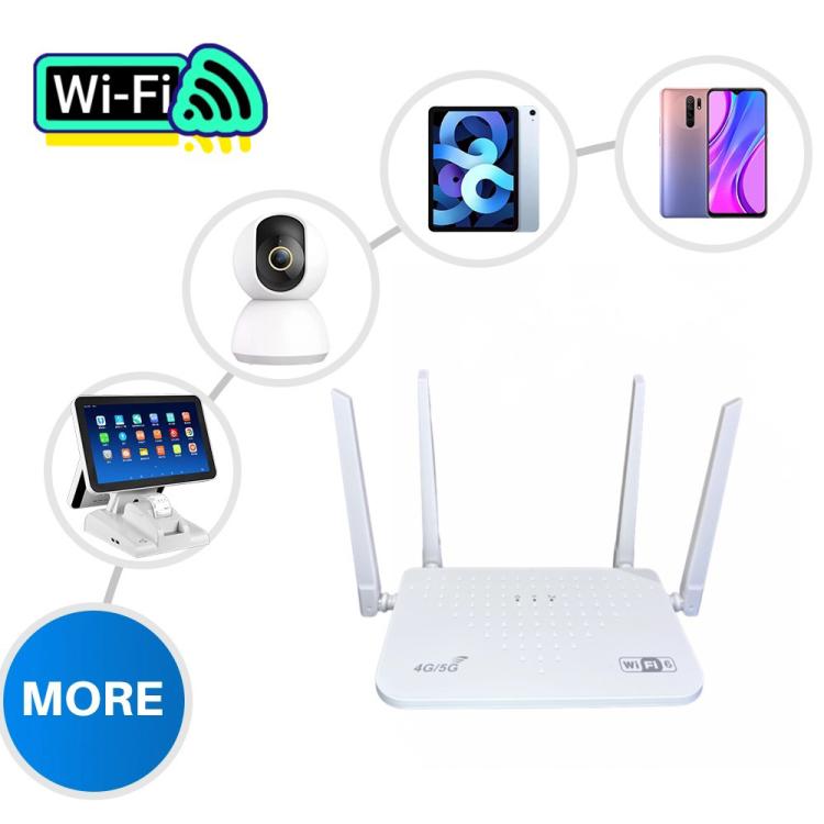 4G Wireless Plug Card Router LTE 4G Hotspot Mobile Router, EU Plug, C303