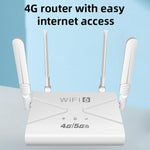 4G WiFi Router Portable Plug Card Wireless Hotspot, EU Plug, CPF907