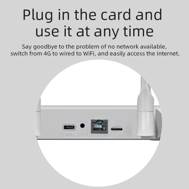 4G WiFi Router Portable Plug Card Wireless Hotspot, EU Plug, CPF907