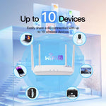 إصدار أوروبي/آسيوي/أفريقي جهاز 4G CPE راوتر بطاقة SIM LTE واي فاي 6 نقطة اتصال لاسلكية، قابس أوروبي، C920