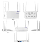 إصدار أوروبي/آسيوي/أفريقي جهاز 4G CPE راوتر بطاقة SIM LTE واي فاي 6 نقطة اتصال لاسلكية، قابس أوروبي، C920