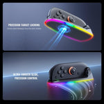 For Nintendo Switch 2 JYS Controller Mouse Magnetic Dock With Ambient Lighting, JYS-NS2320