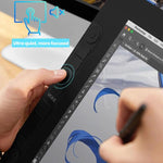 شاشة رسم رقمية VEIKK VK2200PRO مقاس 21.5 بوصة شاشة رسم يدوية إلكترونية متوافقة مع الهاتف المحمول، قابس الاتحاد الأوروبي، قابس الولايات المتحدة، قابس المملكة المتحدة