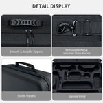 For Nintendo Switch 2 JYS All-in-One Storage Carrying Case Organizer with Shoulder Strap Fits Dock/Console/Pro Controller/Camera/Grip/Charger, JYS-NS2323