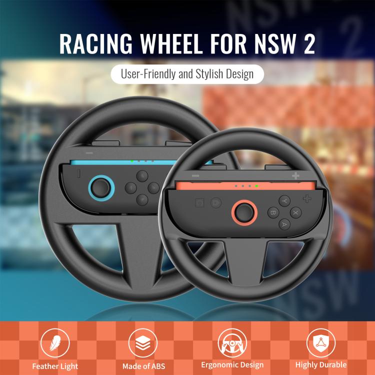 For Nintendo Switch 2 JYS Accessory Bundle Kit with Carrying Case, Charging Dock, Protective Shell, Desktop Stand, Steering Wheel, Grip, etc, JYS-NS2293