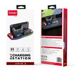 ipega Charging Dock for Nintendo Switch 2 Joy-Con & Pro Controller with RGB Lighting Game Card Holder, PG-SW2048