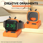 For Apple Watch Desktop Stand Silicone Base, Without Charger