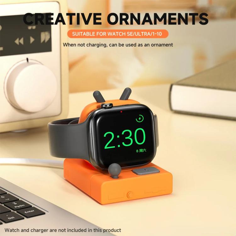 For Apple Watch Desktop Stand Silicone Base, Without Charger