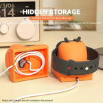 For Apple Watch Desktop Stand Silicone Base, Without Charger