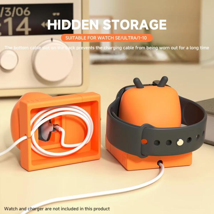 For Apple Watch Desktop Stand Silicone Base, Without Charger