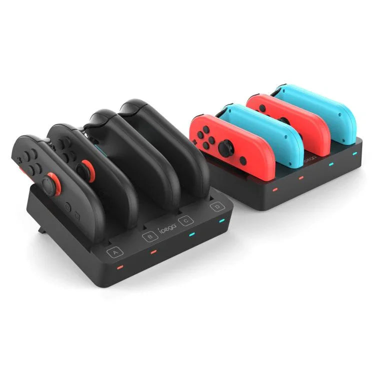 ipega 4-in-1 Charging Dock for Nintendo Switch 2/Switch Joy-Con Controller Charger Station, PG-SW2081