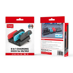 ipega 4-in-1 Charging Dock for Nintendo Switch 2/Switch Joy-Con Controller Charger Station, PG-SW2081