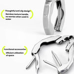 Stainless Steel Multi-Purpose Clamp Screwdriver Portable EDC Tool Bottle Opener, 9 In 1