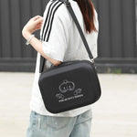 For Meta Quest 3 / 3S BKano Q3-001 VR Headset Console Storage Bag Shoulder Handheld Bag, Black