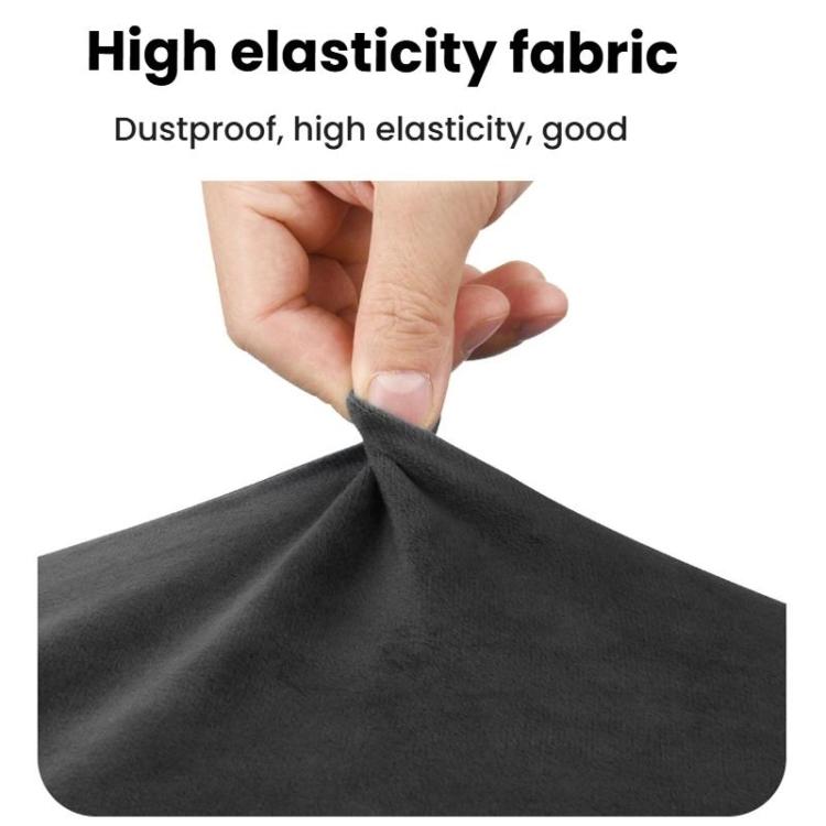 Universal Headphone Storage Case Dustproof Drawstring Bag With Ultra-Soft Short Plush, Drawstring Bag