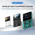 ANBERNIC RG 35XXPro Retro Handheld Console 3.5-Inch Screen Linux 64-Bit Pocket Gaming Device, 64G+128G, 64G+256G