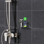 Bathroom Wall Acrylic Razor Storage Stand, 1pc, 2pcs