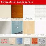 Self-Adhesive Acrylic Bathroom Wall Razor Storage Stand, 1pc, 2pcs